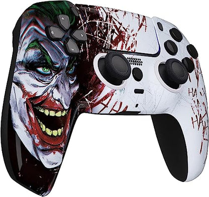 Custom Controllerzz Custom Wireless Controller Compatible with PS5 - Multiple Designs Available (Jokester) - color: Jokester