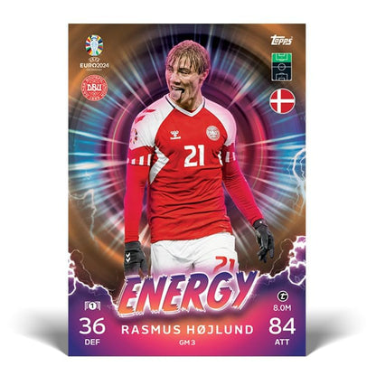 Topps Match Attax Euro 2024 Booster Box (36 Packs) 432 Cards