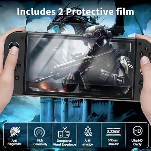 Carrying Case for Nintendo Switch 2 2025 Holds 24 Cartridges w/Pockets | 11.61-inch hard EVA shell with 24 game card slots, zippered pocket, soft lining, wrist strap, and accessory storage, Black - style: Carrying Protective Case
