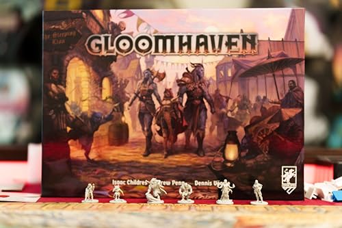 Cephalofair Games: Gloomhaven 2nd Edition, Award-Winning Cooperative Strategy Board Game, for 1 to 4 Players, 60 to 120 Minute Play Time, for Ages 14 and up