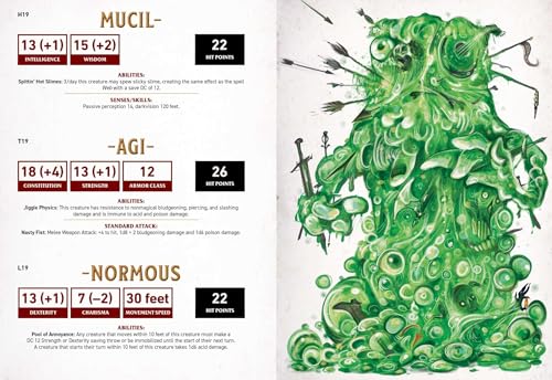 The Düngeonmeister Random Monster Generator: A Mix-and-Match RPG Flipbook (Düngeonmeister Series)