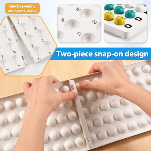 GADFISH 12" Bingo Game Set, Bingo Sets Adults for Large Group Seniors, 0.78" Bingo Balls with Steel Cage, 30 Cards, Board and Chips for Adults Parties, Game Night, Community