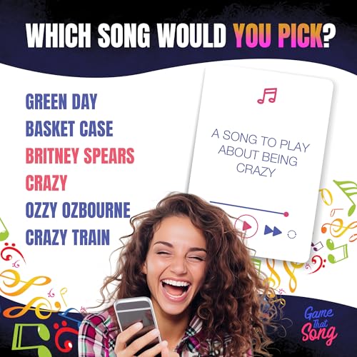 Game That Song - Music Party Game for Adults & Families | Card Game for Game Night | Compete to Play the Best Song | 3-6 Players or Groups - style: *Original*