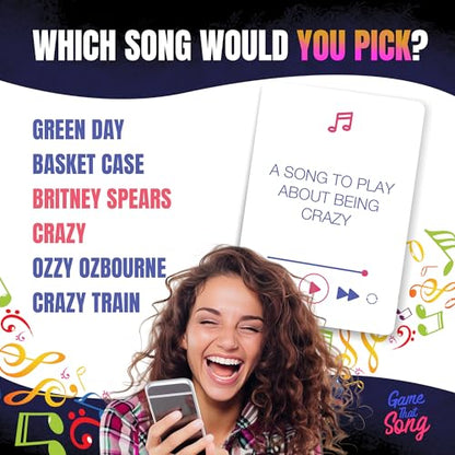 Game That Song - Music Party Game for Adults & Families | Card Game for Game Night | Compete to Play the Best Song | 3-6 Players or Groups - style: *Original*
