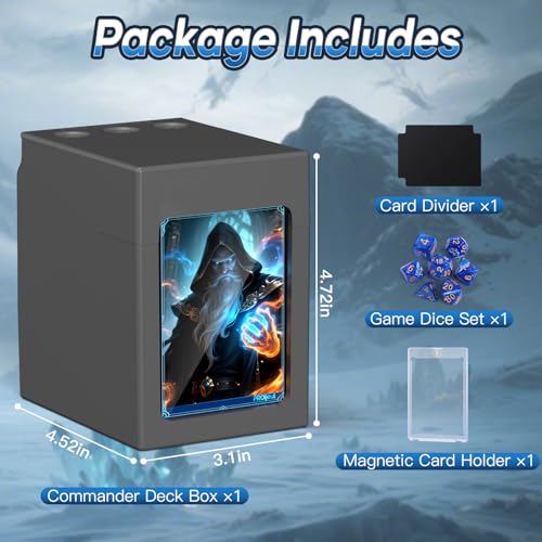 Life Counter Deck Box + 1200 Inner Sleeves