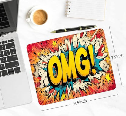 Professional Custom Mouse Pad, Office Non Slip Desktop Computer Mouse Pad | High Density Smooth Surface, Anti Slip Rubber Bottom Stable And Not Displaced, Exquisite Lock Edge Wear-Resistant And Durable - color: Watercolor