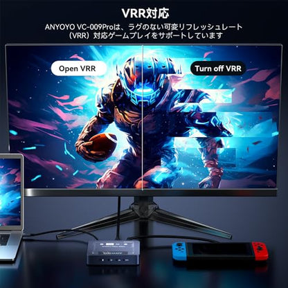 4K@60Hz HDMI Capture Card, USB3.0 Game Capture Video, 4K@60FPS HD Recording, High-Speed Data Transfer, Game Capture,Video Capture Applicable for Live Streaming, Screen Sharing
