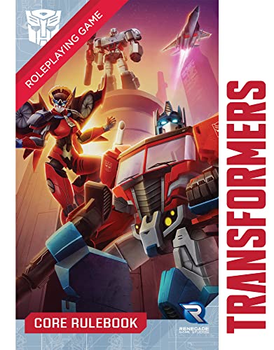 Renegade Game Studios Transformers RPG Core Rulebook - Tabletop Game | Hardcover System for Autobot and Decepticon Campaigns with Character Creation, Combat Rules and Introductory Adventure