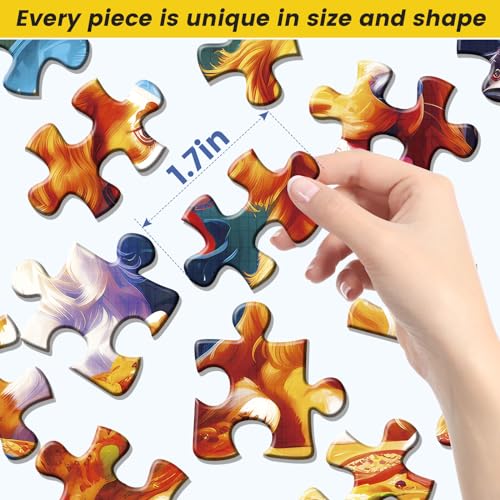 6 Pack 36 Large Piece Puzzle for Seniors Puzzles Dementia Alzheimer's Products and Activities for The Elderly Adults Puzzle Alzheimer's Easy Puzzles Gift Memory Games for Patients in Nursing Home - style: 36 Large Pieces