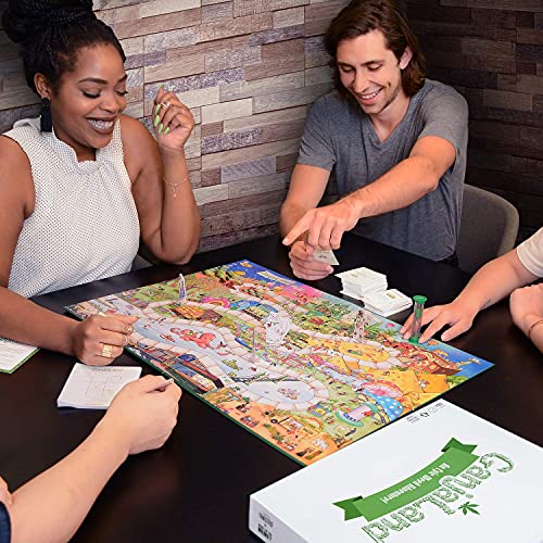 Ganjaland - The Novelty Board Game that Will Take You On an Epic Adventure - by What Do You Meme? - style: Core Game
