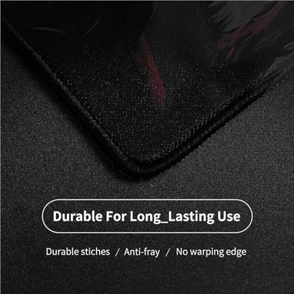 Stitched Edges TCG Playmat, 24 x 14 inches MTG Mat for MTG DTCG CCG RPG Trading Card Game Playmats Smooth Surface Battle Game Rubber Collection - color: Night Scenery