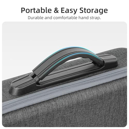 Carrying Case for DJI Neo 2 Accessories, Portable Travel Shoulder Bag for DJI Neo 2 Fly More Combo, Compatible with RC 2 Remote Controller and 6 Intelligent Flight Batteries