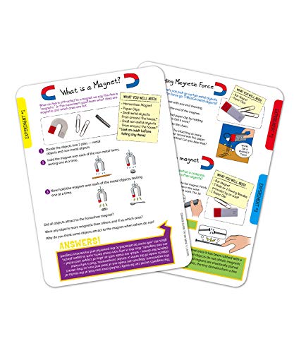 TS Shure by Bendon Educational Magnetic Science Experiment Learning Tin with 8 Magnets and 5 Paper Clips 50521 - style: Magnetic Science Set