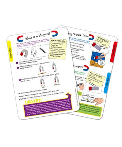 TS Shure by Bendon Educational Magnetic Science Experiment Learning Tin with 8 Magnets and 5 Paper Clips 50521 - style: Magnetic Science Set