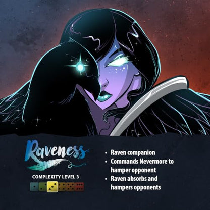 Dice Throne Box Game - Strategic Dice & Card Battler (Raveness) - style: Raveness