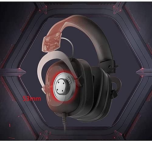 Gaming Headset, 3.5mm Wired Bass Stereo Noise Isolation Gaming Headphones with Mic for Laptop Desktop Computer Gaming headse