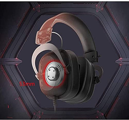 Gaming Headset, 3.5mm Wired Bass Stereo Noise Isolation Gaming Headphones with Mic for Laptop Desktop Computer Gaming headse