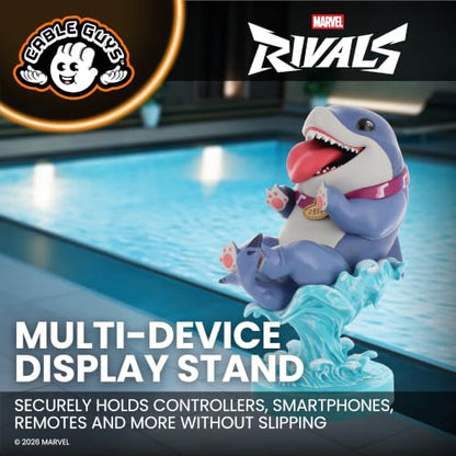 Cableguys Marvel Jeff the Land Shark Controller Holder & Phone Stand | Marvel Rivals Gaming Accessories for Room and Desk Setup, Compatible with Xbox, PlayStation & Standard Game Controllers