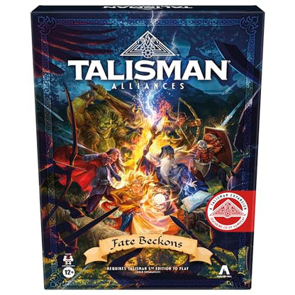 Avalon Hill Talisman Alliances: Fate Beckons Board Game | Talisman Expansion | Cooperative Fantasy Adventure Games | Ages 12+ | 2 to 6 Players - style: Talisman Alliances (Expansion)