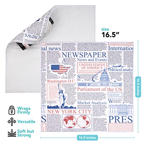 Foto&Tech Flexible Magic Cloth Wrapper, Anti-Scratch Camera Lens Book Wrap Travel Case, Compatible with DSLR Camera Lens Laptop Smartphone Tablet Gaming Consoles - color: White, size: 20.50 x 20.50 Inch