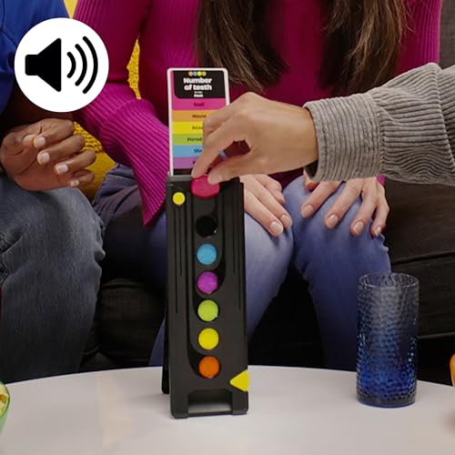Hasbro Gaming Drop Trivia Game | Electronic Party Game with Voice and Sounds | Ages 13+ | 2 or More Players | 15 Mins. | from Trivial Pursuit | Party Board Games