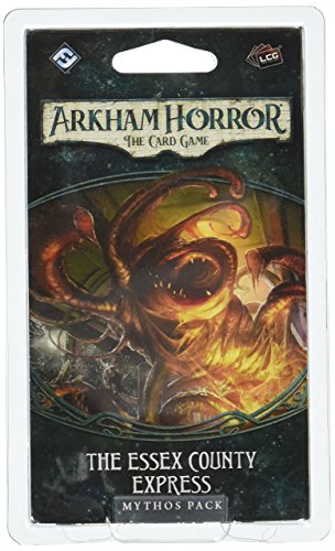 Arkham Horror The Card Game The Essex County Express MYTHOS PACK - A Haunting Journey! Cooperative Living Card Game, Ages 14+, 1-4 Players, 1-2 Hour Playtime, Made by Fantasy Flight Games - style: The Miskatonic Museum
