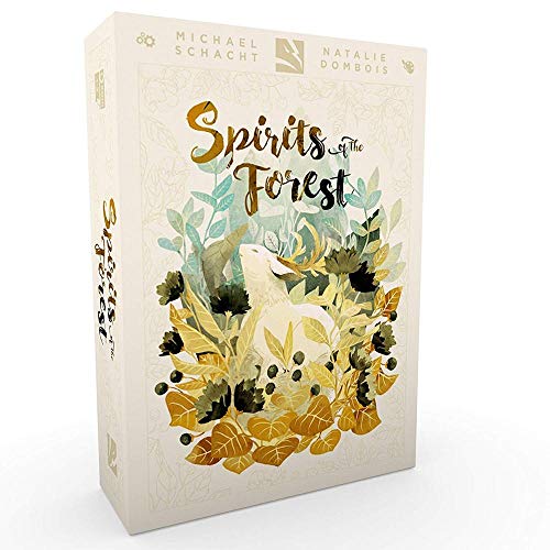 Spirits of the Forest Board Game | Abstract Strategy Game | Open Drafting and Set Collection Game for Adults | Ages 14+ | 1-4 Players | Avg. Playtime 20 Minutes | Made by Thundergryph Games
