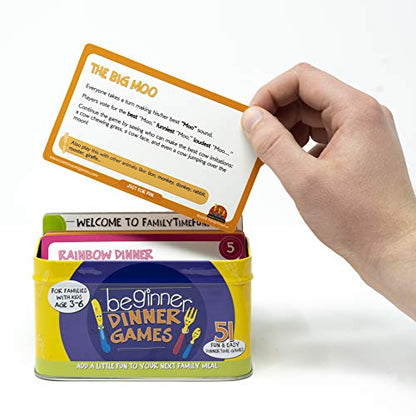 Continuum Games Beginner Dinner Games - Family Dinnertime Fun | Portable Dinnertime Games, Fun for the Whole Family
