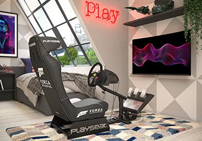 Playseat Evolution Pro Sim Racing Cockpit | Comfortable Racing Simulator Cockpit | Adjustable | Compatible with All Steering Wheels & Pedals on the Market | Supports PC & Console | Forza Motorsport