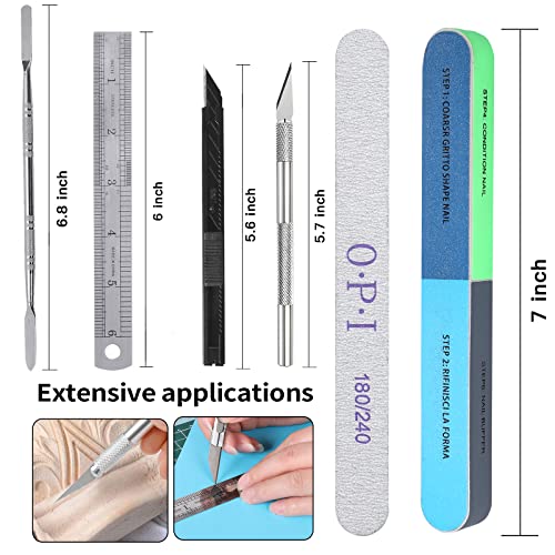 HIJIRH 108Pcs Model Tool Kit Modeler Basic Tool Craft Tool Set Hobby Tools | Modeler Basic Tools Craft Set Hobby Building Tools Kit for Gundam Tool Kit Assembling Miniatures Mecha Car Model Building
