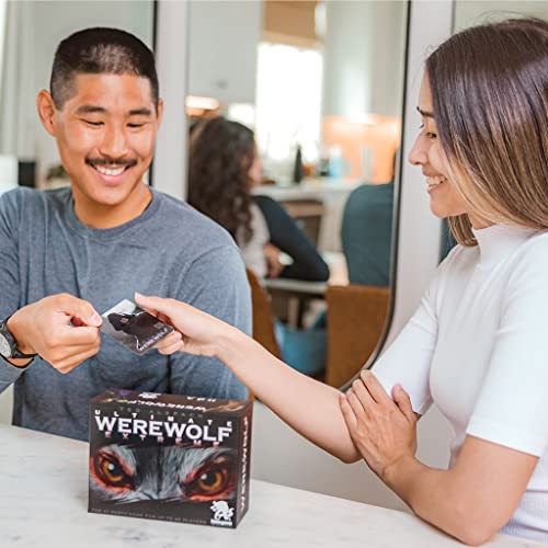 Bezier Games Ultimate Werewolf Extreme | Social Deduction with Hidden Roles Bluffing and Voting, Moderator App Included, 3-25 Players Ages 8+, 30-60 Minutes