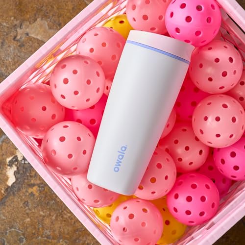 Owala SmoothSip Slider Insulated Travel Coffee Cup 20 oz Candy Coated - color: Candy Coated, size: 20 Ounces