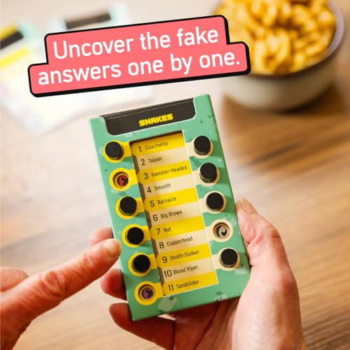 Don't Fall for It - The Hilarious Tower Trivia Game for Ages 10 and up. Fun and Easy Board Game for 2+ Players, Perfect for Families and Kids and Game Night. - style: Orange Version (Same Content)