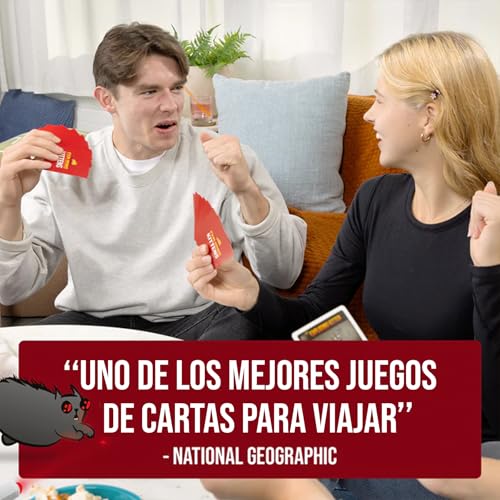 Exploding Kittens Edicion Original Spanish Version - 2-5 Jugadores - Edades 7+ - Juego de 15 Minutos - Juego de Cartas de Alto Riesgo - Juego de Fiesta, Noche de Juegos Familiar, para Niños y Adultos - style: Exploding Kittens Español
