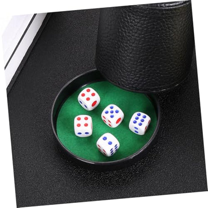 Toddmomy 5pcs Ktv Game Cup Lid Durable Dice Shaker Base Plate Noise-reducing Dice Cup Tray for Parties Games Easy Install Precision Fit