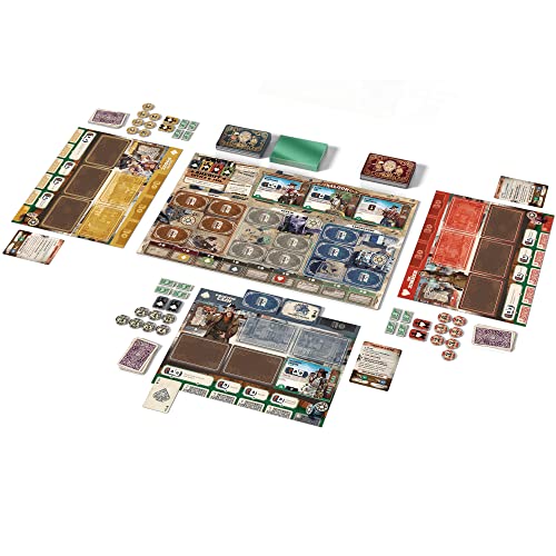 Unexpected Games 3000 Scoundrels Board Game - Wild West Strategy Game for 2-4 Players, Ages 12+