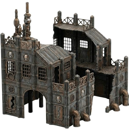 Industrial Ruins Set 1: Mars Factory Wargaming Terrain Series