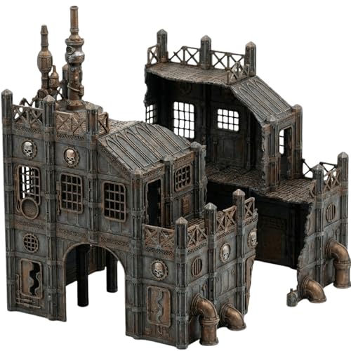 Industrial Ruins Set 1: Mars Factory Wargaming Terrain Series
