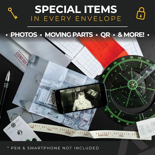 Escape Mail - Family Secrets Series - Episode 2 Only - Escape Room Kit Game for Family | Fun Adults & Teens Puzzle Mystery & Adventure - style: Episode 2 Only
