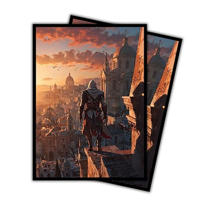 Brotherhood's Rise - MTG Card Sleeves, 104ct, Standard Size, Smooth | Perfect for Double Sleeving, Smudge Resistant Matte Back, Standard 66x92mm - Compatible with Magic The Gathering & TCG Cards - color: Brotherhood's Rise, size: Smooth