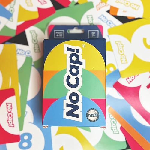 No Cap! – Funny Party Game for Adults, Teens & Families | Laugh-Out-Loud Team Card Game with Secret Signals & Bluffing | Perfect, Stocking Stuffer, or White Elephant Game