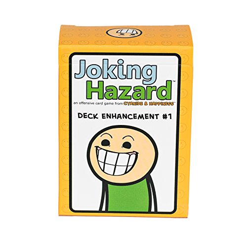 Joking Hazard Deck Enhancement #1 - Expansion Pack for Fun Party Games by Cyanide & Happiness, 100 New Hilarious Comic Cards | Perfect for Game Night - style: Expansion Pack 1