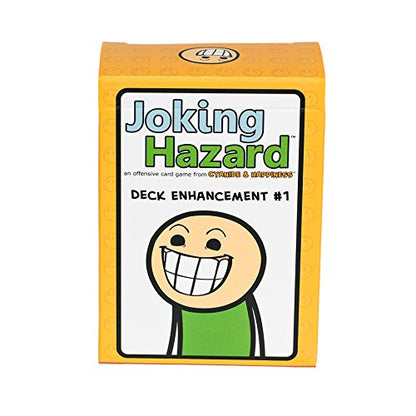 Joking Hazard Deck Enhancement #1 - Expansion Pack for Fun Party Games by Cyanide & Happiness, 100 New Hilarious Comic Cards | Perfect for Game Night - style: Expansion Pack 1