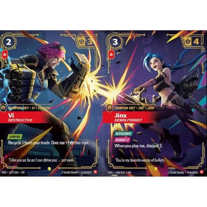 Riftbound: League of Legends TCG Vendetta - Vault -Bundle Collection Set: 6 Booster Packs, Runes, 3 Token Cards, Trading Card Game, Randomly Assorted