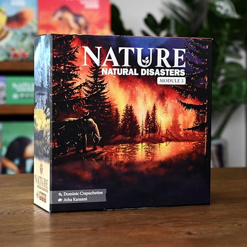 Nature Board Game Expansion – Module 3: Natural Disasters | Survive Volcanoes, Ice Ages, and Catastrophic Ecosystem Events | Wildlife Strategy Game | 1-4 Players, Solo Mode, Age 10+ | Northstar Games
