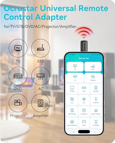 IR Blaster Universal Remote Controller for Lightning iPhone | IR Blaster for Lightning Iphone All in One Remote Controller for TV/AC/DVD for Samsung/Sony/Panasonic and More - size: for Lightning Plug iOS