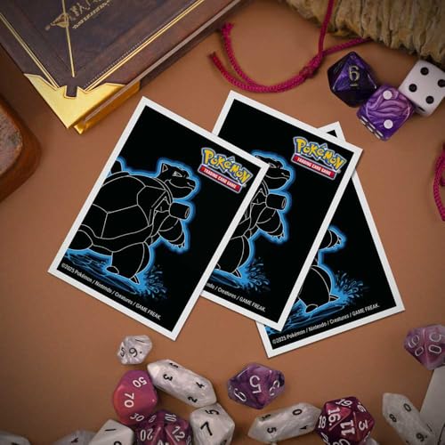 Apex Deck Protectors - Pokémon Neon Kanto - Blastoise (105ct) (PREORDER)