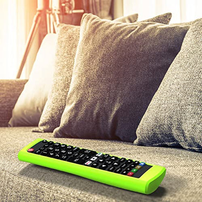 Case for LG TV Remotes, Remote Cover for LG Smart TV Remote Control AKB75095307 AKB75375604 AKB74915305 Original, Replacement Silicone Skin Sleeve Glow in The Dark Green - color: Green