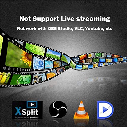1080P HDMI Video Capture Card HD Game Recorder Compatible with Xbox One/360/ PS4/ Wii U/Nintendo Switch and Support Mic in for Commentary - No PC Required | Compatible with Xbox One/360/ PS4/ Wii U /Nintendo Switch and Support Mic in for Commentary - No P