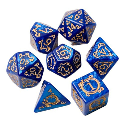 3D BEST-Q Cthulhu DND D&D Dice Tower，3D Printed Compatible with Dungeons and Dragons, 28mm Miniature Wargaming, Tabletop RPGs, Wargame Scenery, Endless Deep Sea Series (Purple&Blue) - color: Purple&blue